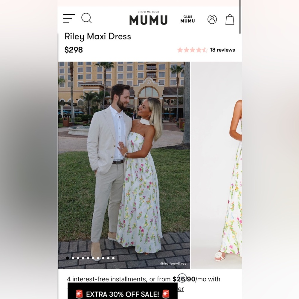 Show Me Your MuMu Riley Maxi Dress - Picture 6 of 6